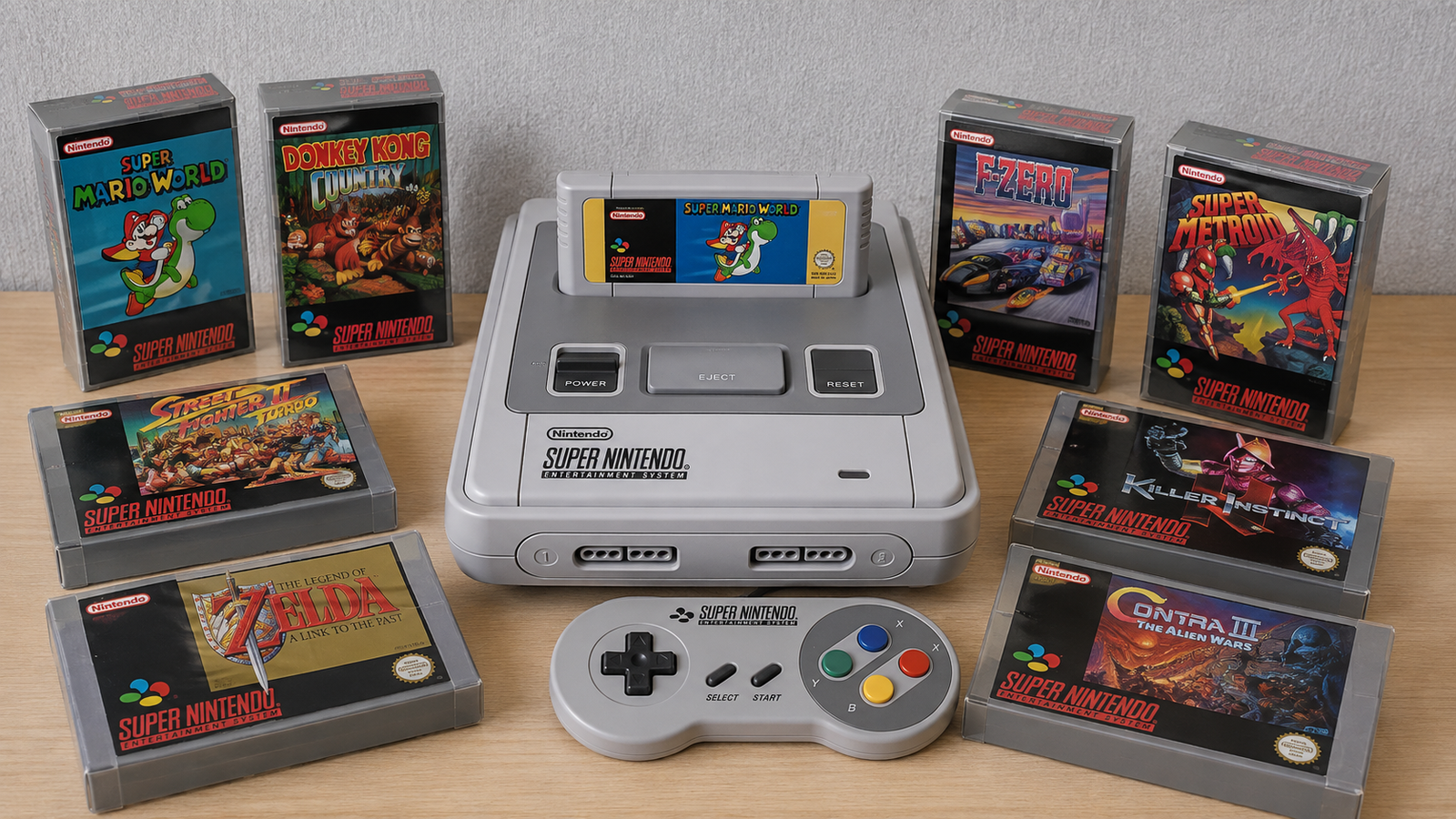 La Super Nintendo conquistó una generación desde 1991