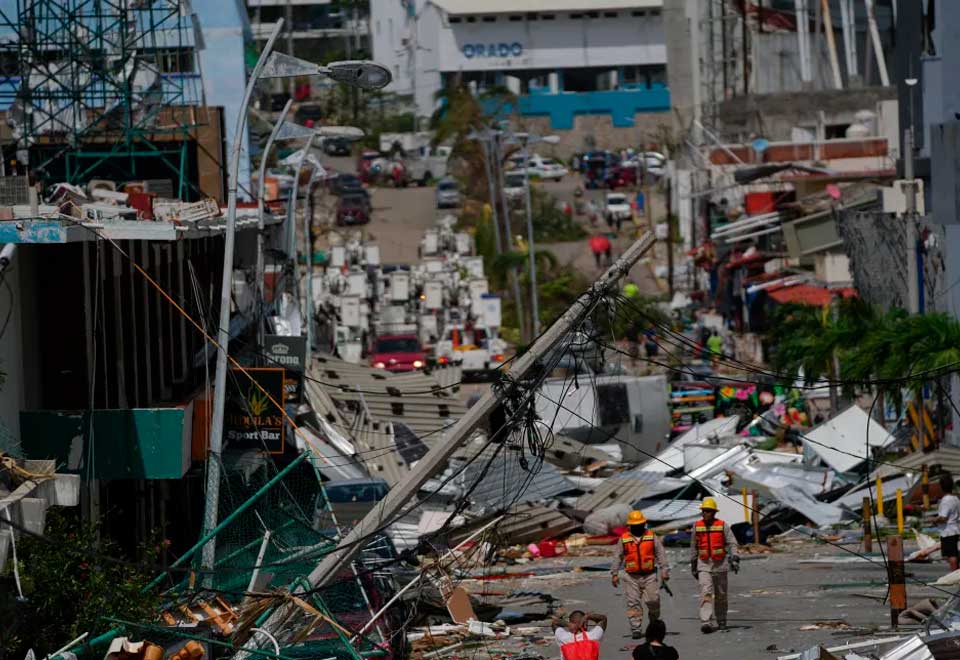 Así quedó Acapulco luego del paso del Huracán Otis
