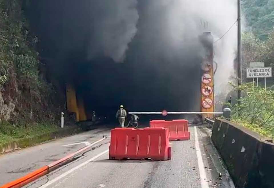 Coviandina evalúa con expertos daños en el túnel de QuebradaBlanca