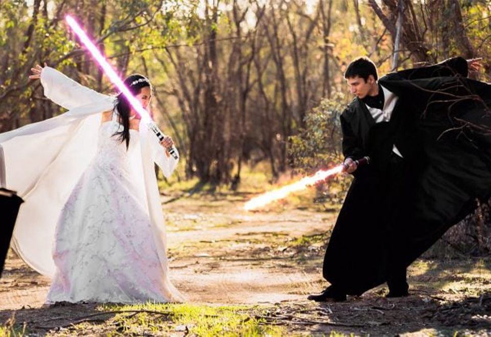 Una boda de otra galaxia