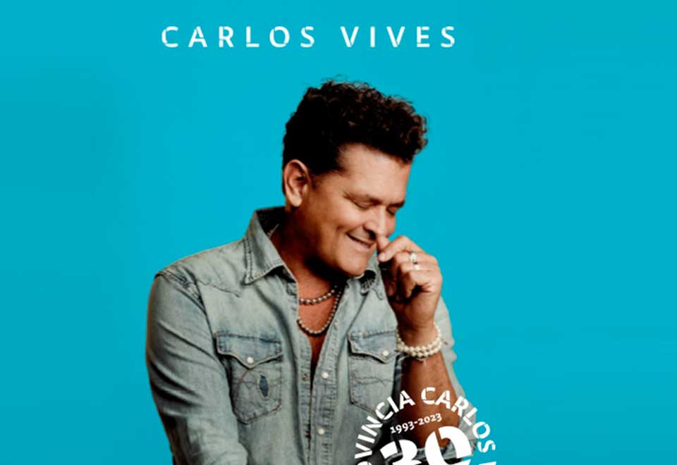 Una manera muy original de tomar fotos de Carlos Vives en su concierto