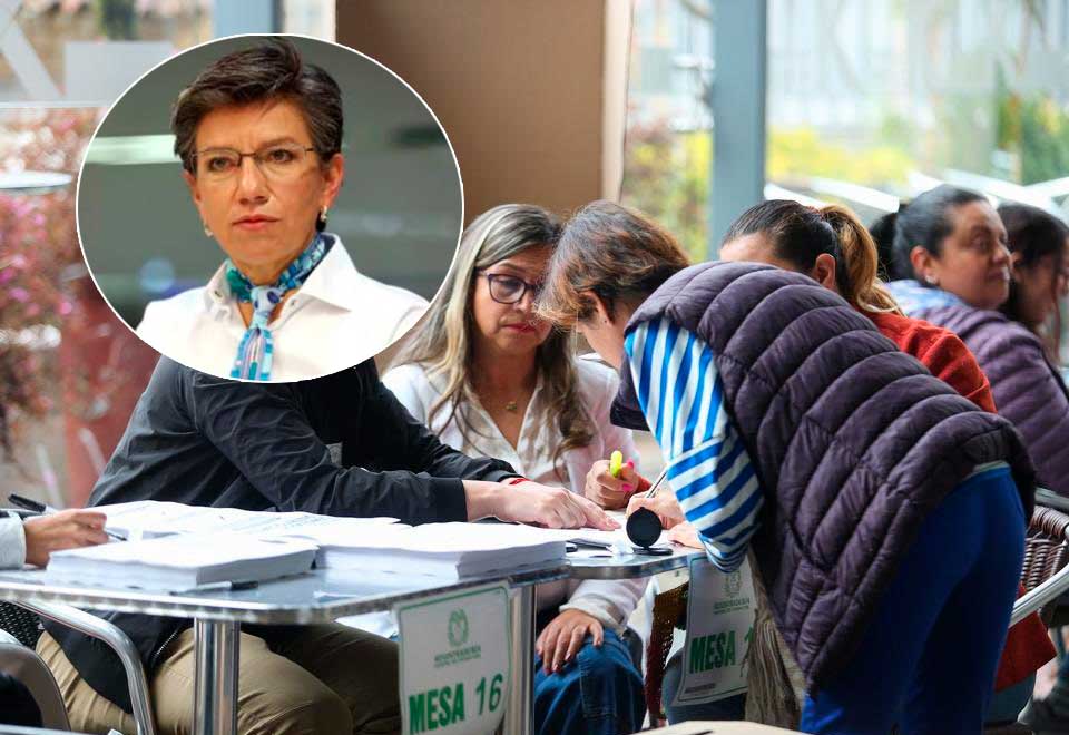 ¿Qué dijo la alcaldesa de las votaciones en Bogotá?