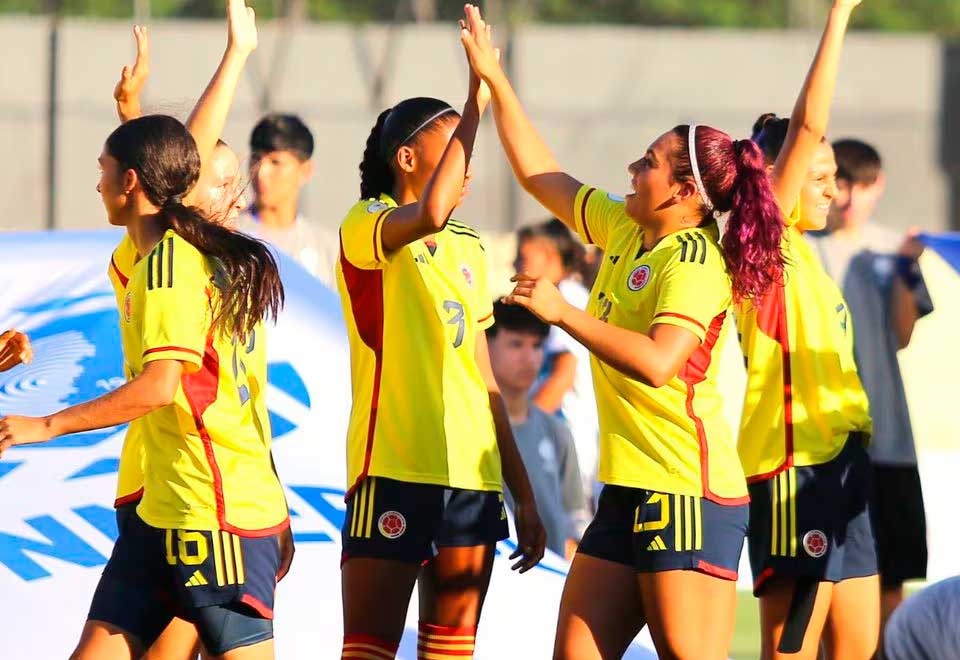 Horario del partido de la selección Colombia Femenina