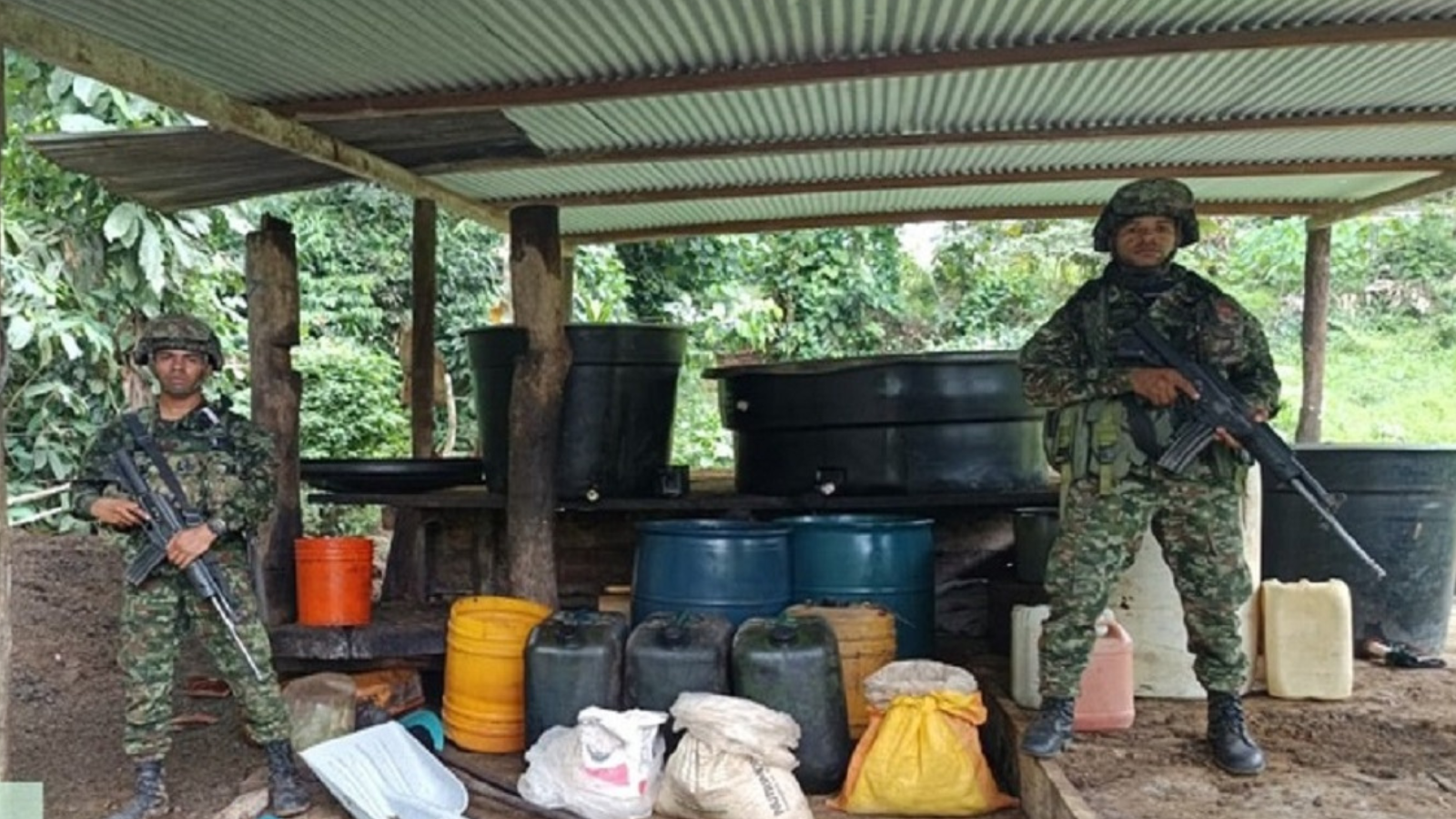 Operativo militar en Putumayo