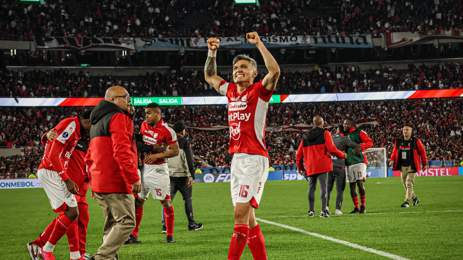 Santa Fe eliminó a River Plate y avanzó a cuartos de la Sudamericana