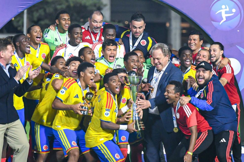 Colombia aplasta a Argentina y se corona campeona del Sudamericano Sub-17