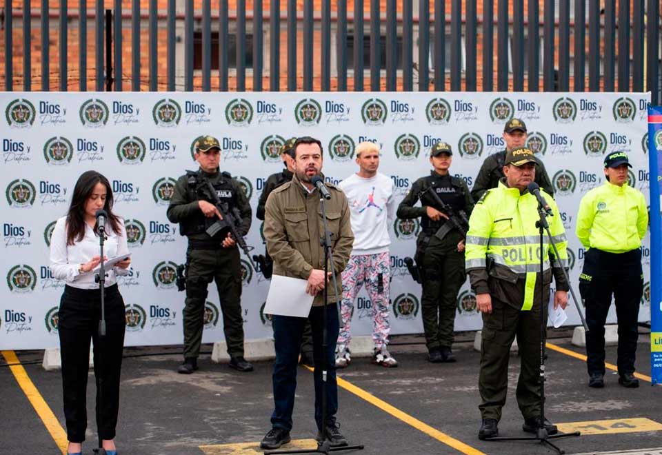 Esto dijo el alcalde Galán de dos capturas importante para la capital