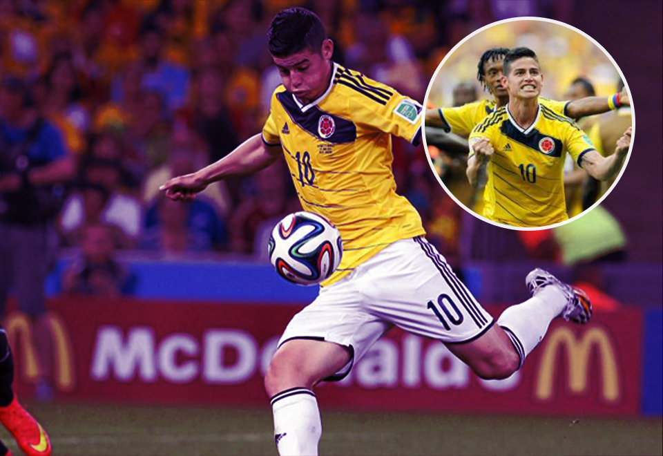 [Video] El gol de James que sacudió al mundo