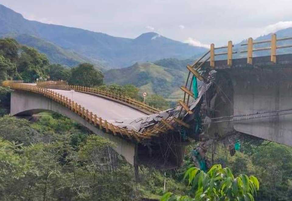 [Video] ¿Qué va a pasar con el puente Los Grillos que se cayó entre Sogamoso y Aguazul