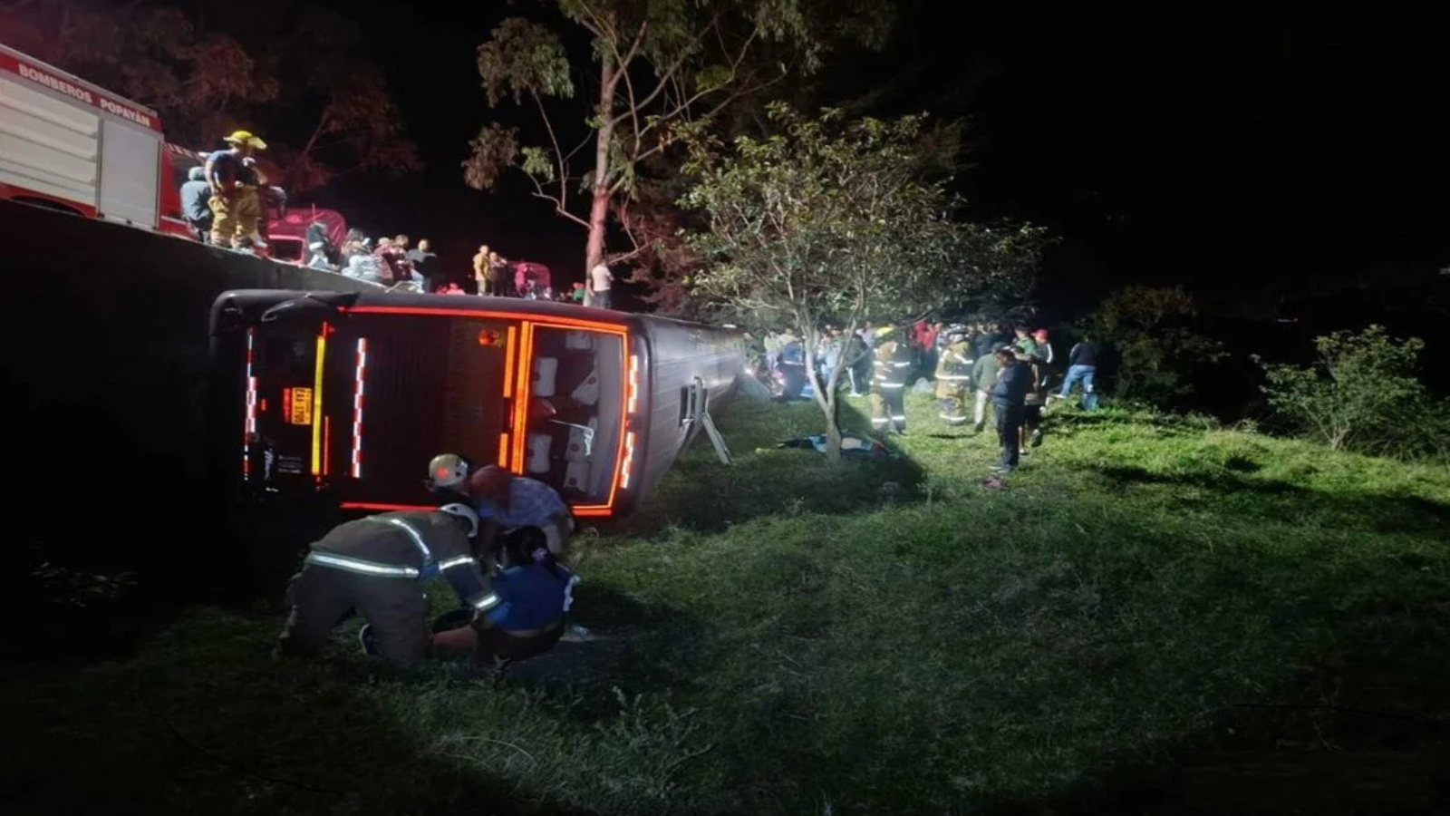 Tragedia en la vía Panamericana