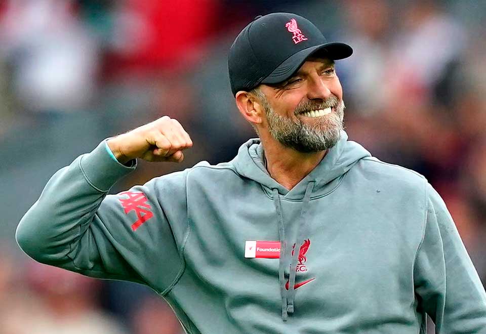 [Video] La curiosa celebración de Klopp con el Liverpool cada vez que gana