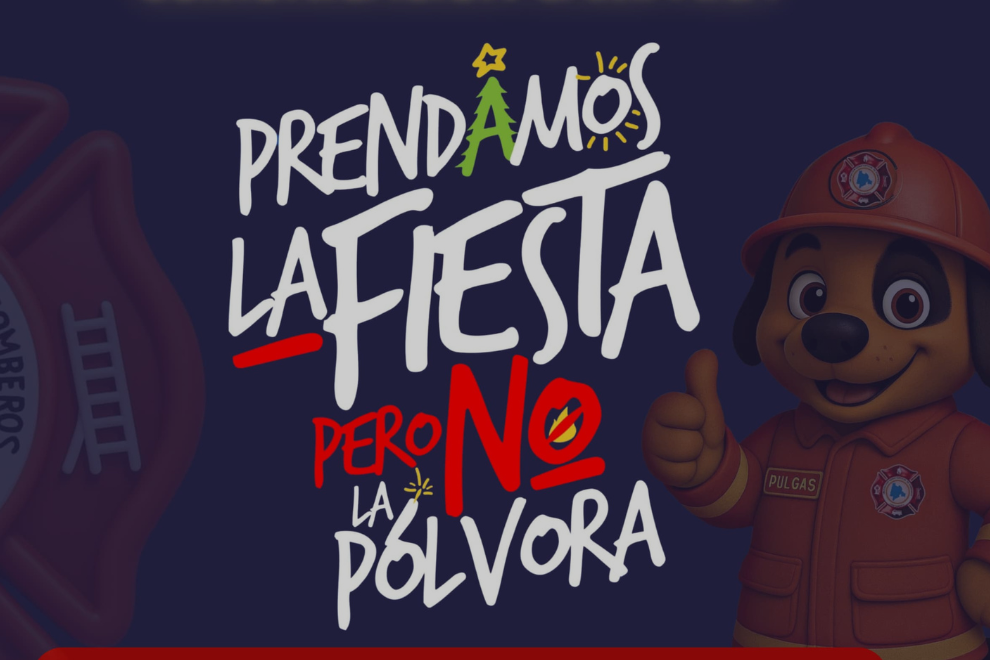 INS y bomberos refuerzan control y prevención por pólvora en diciembre