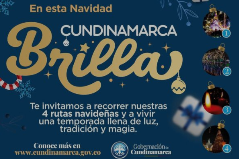Cundinamarca lanza cuatro rutas turísticas navideñas