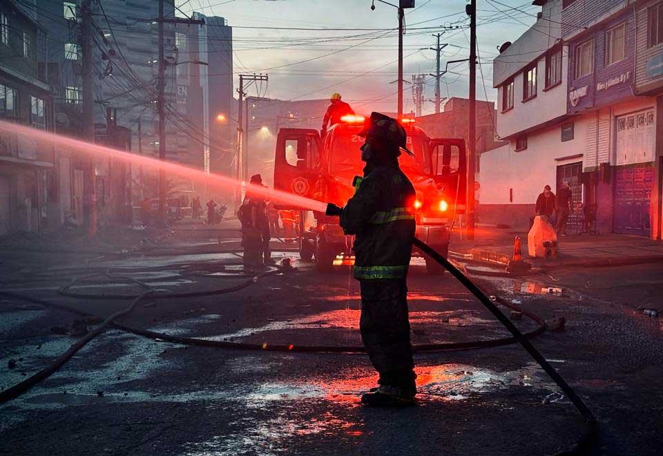 ¿Qué pasó con el incendio registrado en Ciudad Bolívar?