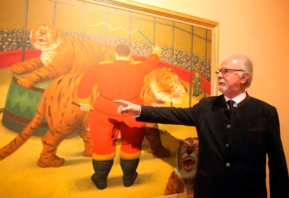 Ya llego el cuerpo de Fernando Botero a Colombia