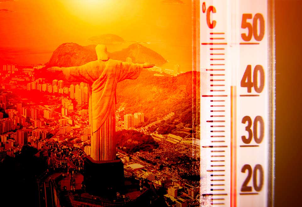 Ola de calor en Brasil podría hasta poner en riesgo la vida