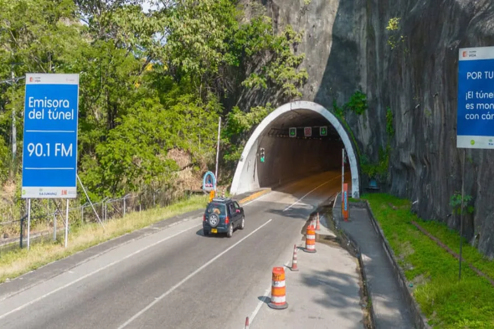 Cierres en el túnel de Sumapaz impactarán salidas desde Bogotá