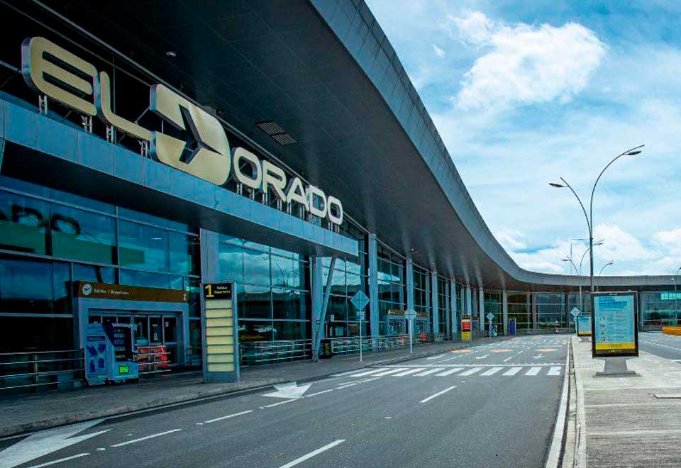 Imagen del aeropuerto El Dorado nunca antes vista