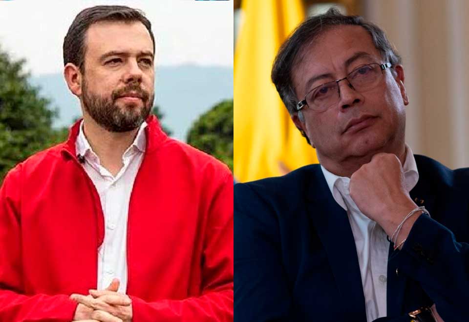 ¡Aquí no se dice la verdad!: Petro a Galán