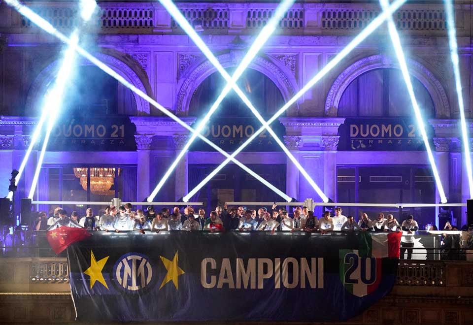 [Fotos] Así fue la celebración del Inter como campeón en Italia