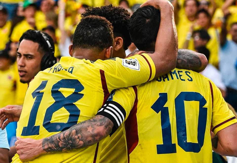 [Video] Golazo de James, pero Colombia empató