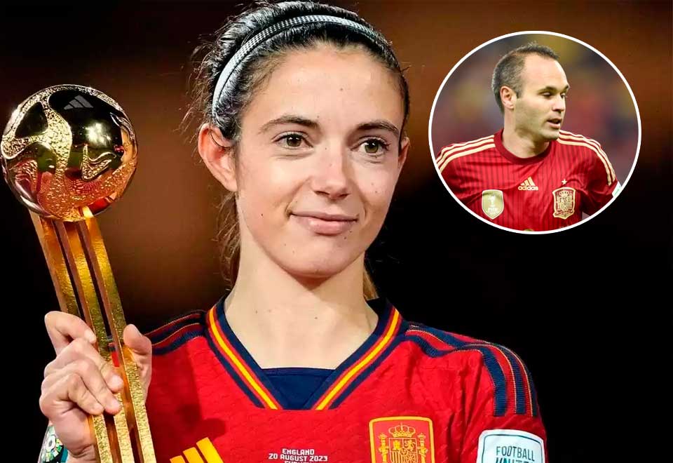 Compararon a la mejor jugadora del mundial con Iniesta ¡Mire la historia!