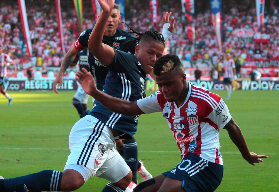 Junior ganó en la ida de la final de la Liga BetPlay