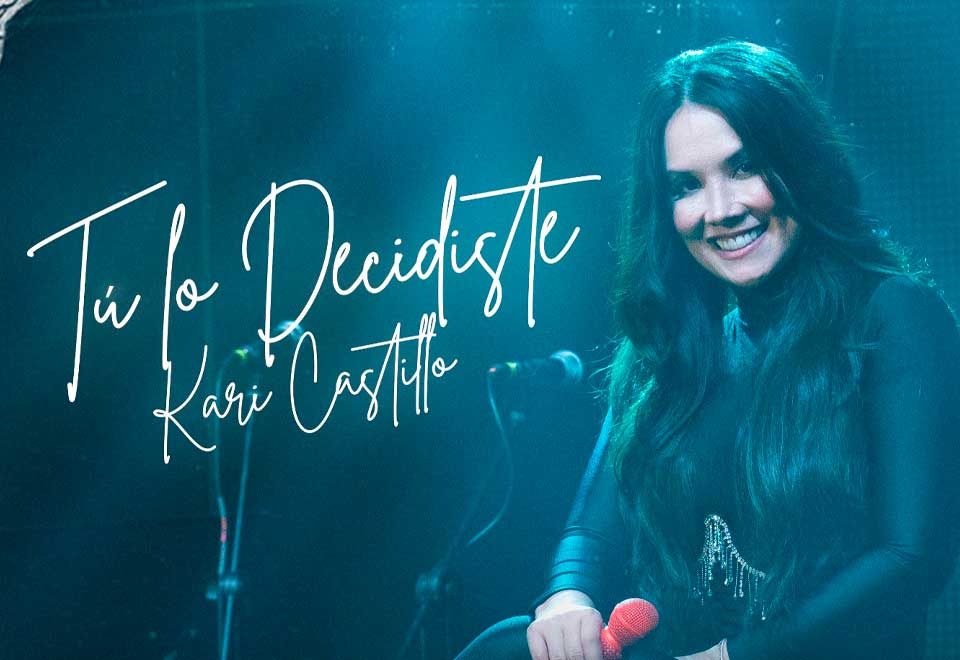 Kari Castillo presenta su canción “Tú lo decidiste”