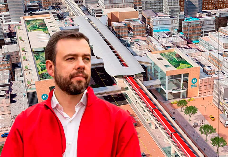 El categórico mensaje de Galán para el Metro de Bogotá