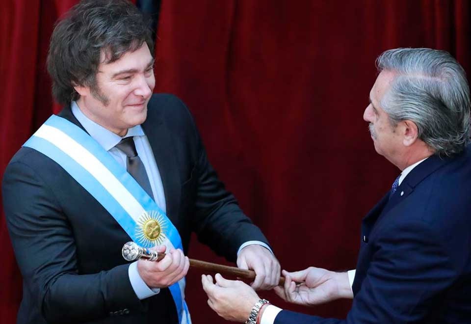 Así fue la posesión de Javier Milei como presidente de Argentina