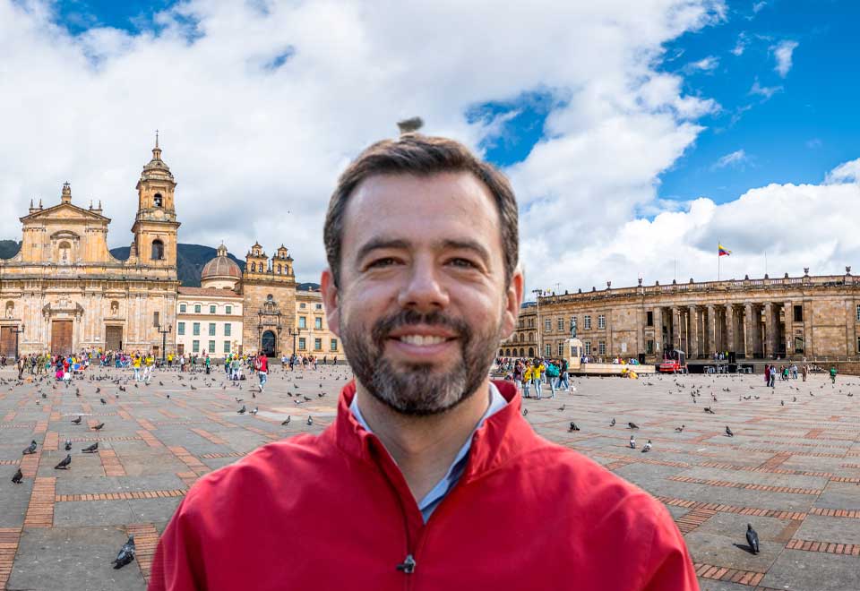 Carlos Fernando Galán ultimando detalles para asumir la alcaldía