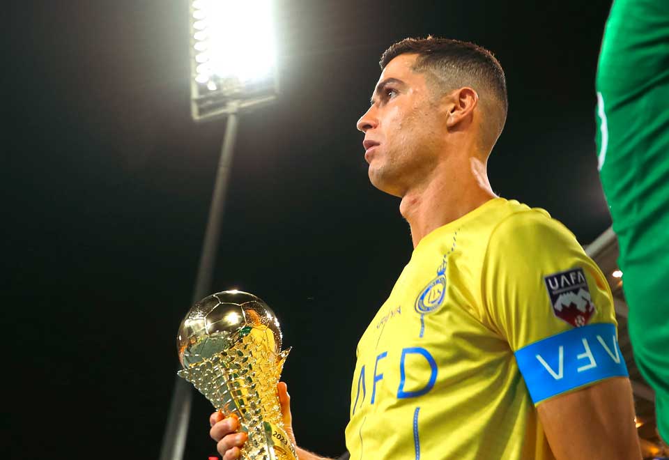 [Video] Vea el baile de Cristiano Ronaldo celebrando el título en Arabia