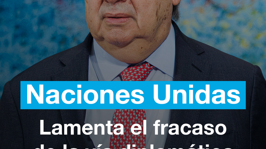 ONU lamenta que se haya desperdiciado la vía diplomática por Irán