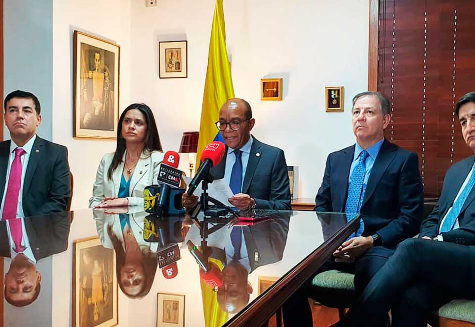 Este fue el comunicado luego del “asedió” de manifestantes al Palacio de Justicia